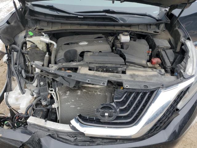 5N1AZ2MH4JN169167 - 2018 NISSAN MURANO S BLACK photo 11