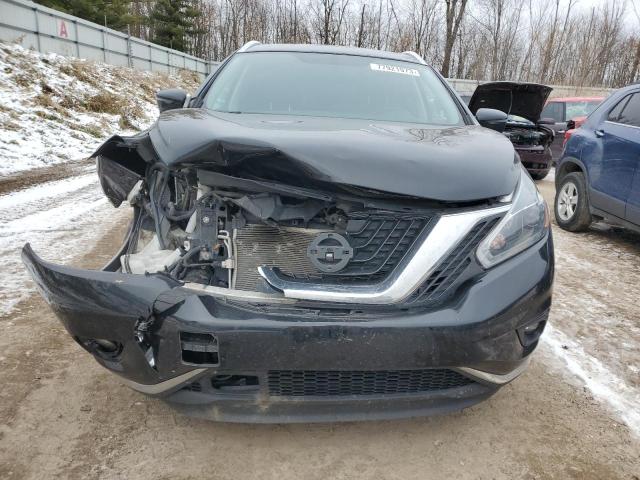 5N1AZ2MH4JN169167 - 2018 NISSAN MURANO S BLACK photo 5