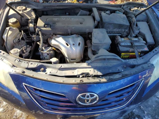 4T1BE46K27U032070 - 2007 TOYOTA CAMRY CE BLUE photo 11