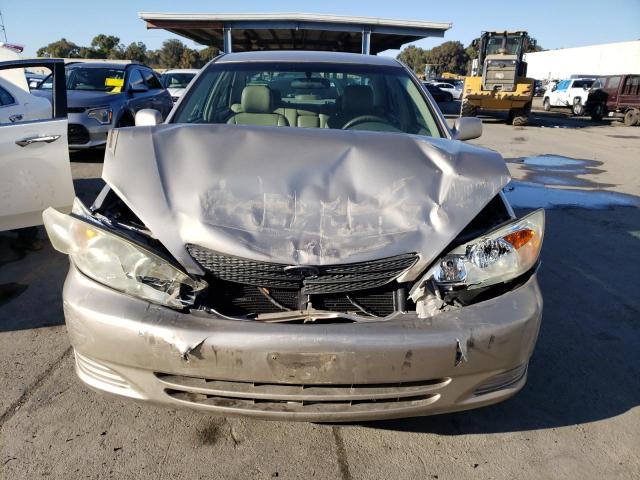 4T1BE32K93U773603 - 2003 TOYOTA CAMRY LE GOLD photo 5