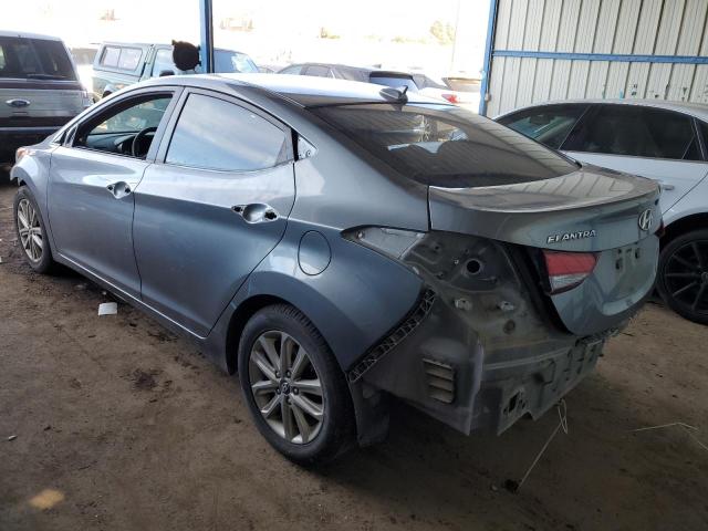 KMHDH4AEXGU589035 - 2016 HYUNDAI ELANTRA SE CHARCOAL photo 2