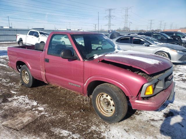 1GTCS1446SK513562 - 1995 GMC SONOMA BURGUNDY photo 4