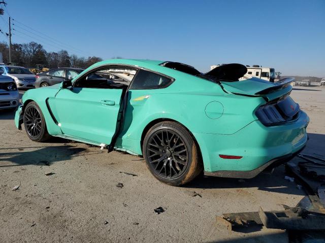 1FA6P8CF4L5119431 - 2020 FORD MUSTANG GT TURQUOISE photo 2