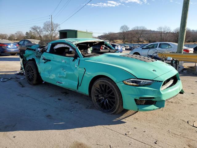 1FA6P8CF4L5119431 - 2020 FORD MUSTANG GT TURQUOISE photo 4