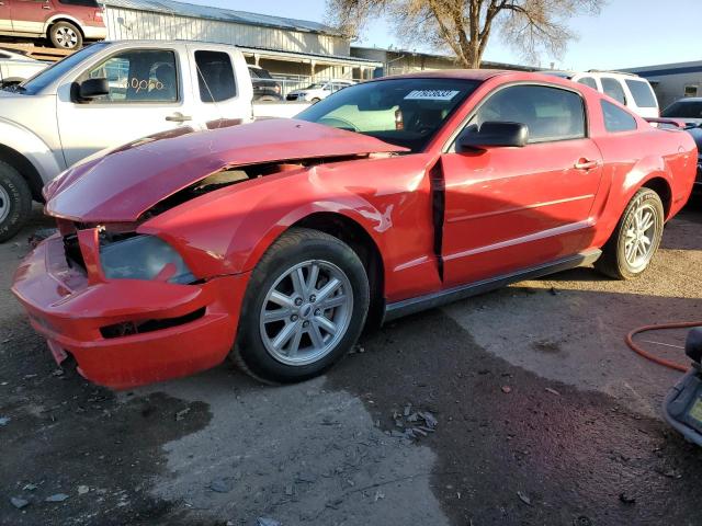1ZVFT80N065104685 - 2006 FORD MUSTANG RED photo 1