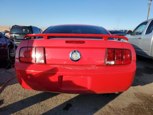 1ZVFT80N065104685 - 2006 FORD MUSTANG RED photo 6