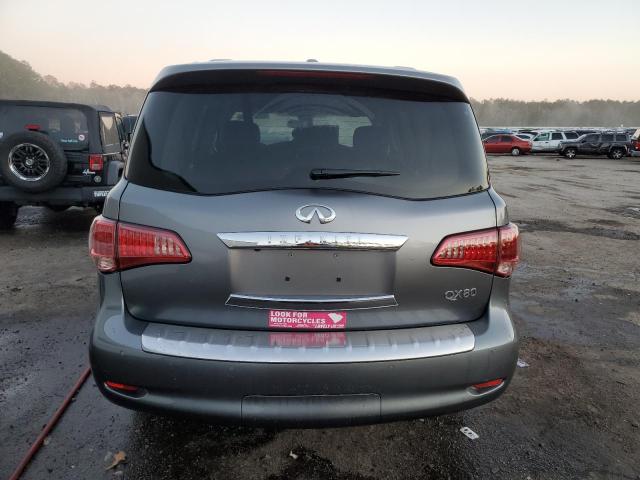 JN8AZ2NF2G9611192 - 2016 INFINITI QX80 GRAY photo 6