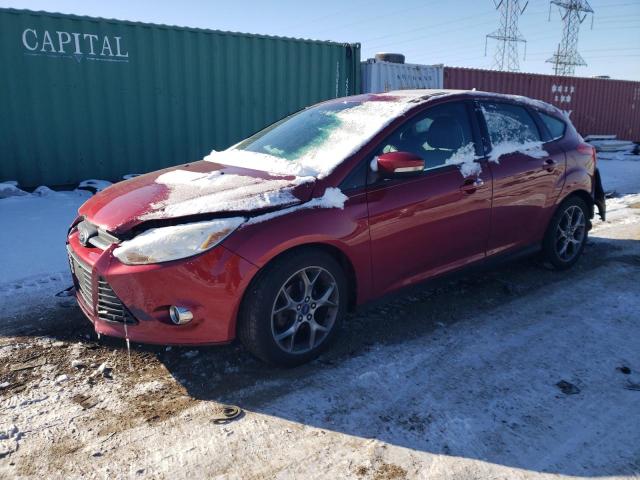 1FADP3K25EL121924 - 2014 FORD FOCUS SE RED photo 1