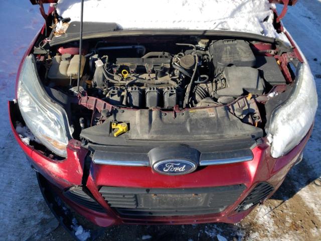 1FADP3K25EL121924 - 2014 FORD FOCUS SE RED photo 11