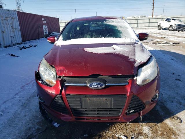 1FADP3K25EL121924 - 2014 FORD FOCUS SE RED photo 5