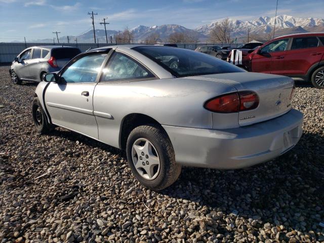 1G1JC124427476790 - 2002 CHEVROLET CAVALIER SILVER photo 2