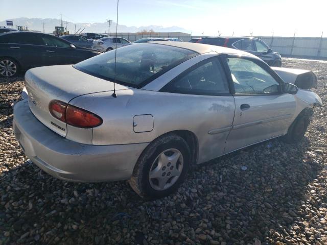 1G1JC124427476790 - 2002 CHEVROLET CAVALIER SILVER photo 3