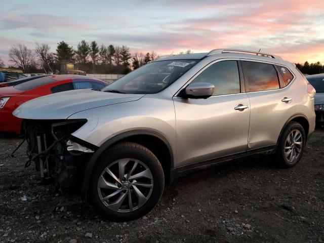 5N1AT2MV0EC769466 - 2014 NISSAN ROGUE S SILVER photo 1