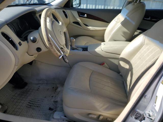 JNKAJ09E18M303968 - 2008 INFINITI EX35 BASE SILVER photo 7