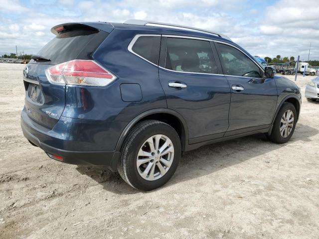 KNMAT2MV3GP660161 - 2016 NISSAN ROGUE S BLUE photo 3