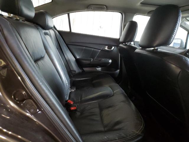 2HGFB2F9XEH555077 - 2014 HONDA CIVIC EXL ყავისფერი ფოტო 10
