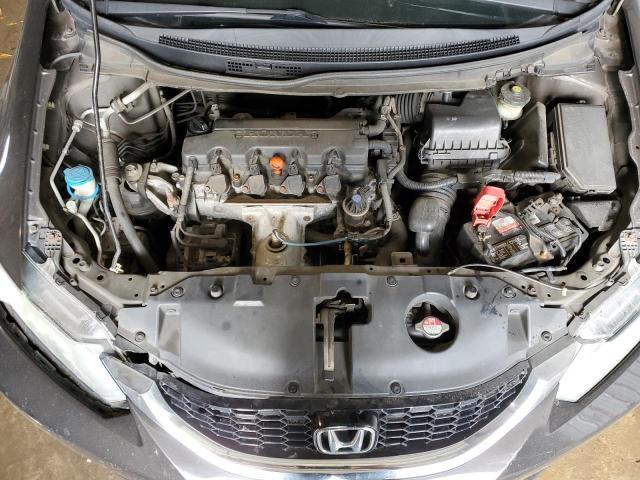 2HGFB2F9XEH555077 - 2014 HONDA CIVIC EXL ყავისფერი ფოტო 11