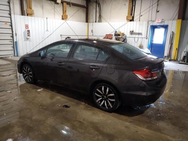 2HGFB2F9XEH555077 - 2014 HONDA CIVIC EXL ყავისფერი ფოტო 2