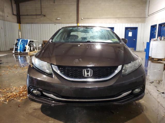 2HGFB2F9XEH555077 - 2014 HONDA CIVIC EXL BROWN photo 5