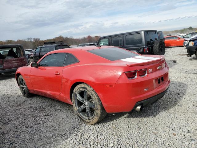 2G1FC1ED8B9189145 - 2011 CHEVROLET CAMARO LT RED photo 2