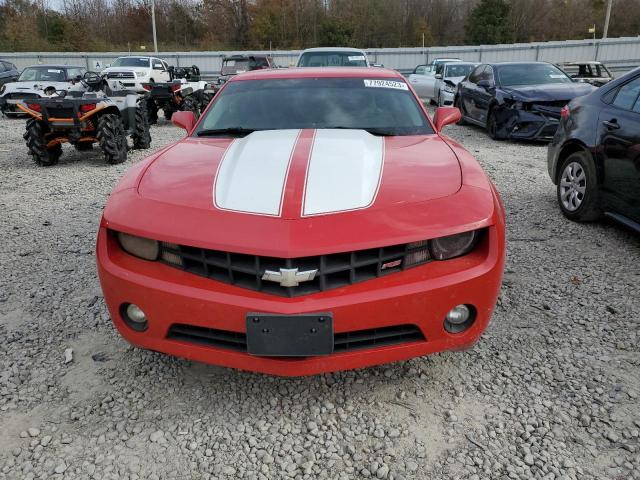 2G1FC1ED8B9189145 - 2011 CHEVROLET CAMARO LT RED photo 5