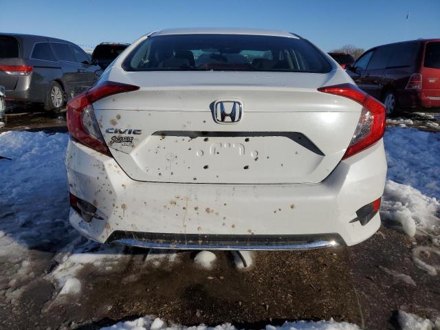 19XFC2F66LE003375 - 2020 HONDA CIVIC LX WHITE photo 6