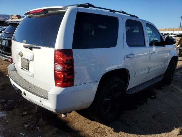 1GNUKBE09AR238756 - 2010 CHEVROLET TAHOE K1500 LT WHITE photo 3