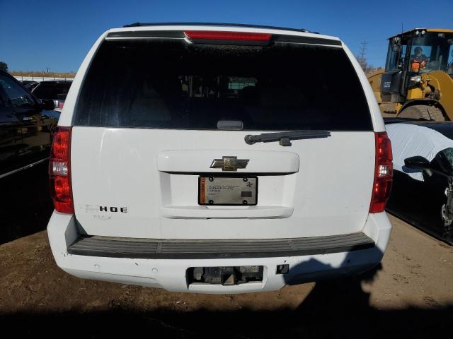 1GNUKBE09AR238756 - 2010 CHEVROLET TAHOE K1500 LT WHITE photo 6