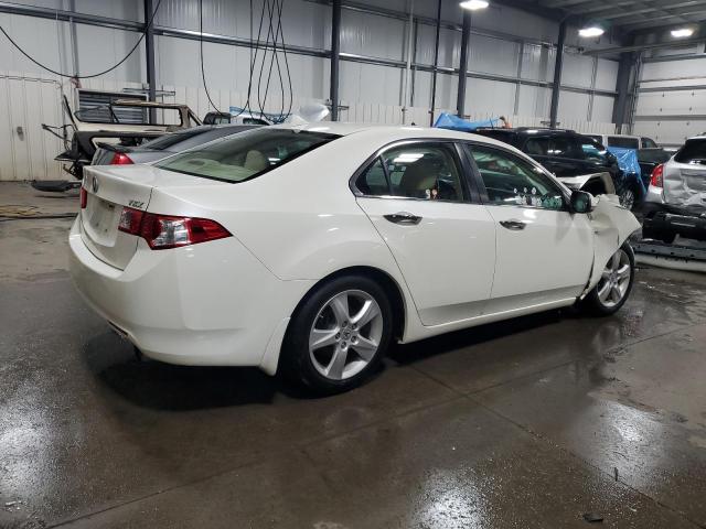 JH4CU2F67AC009303 - 2010 ACURA TSX WHITE photo 3