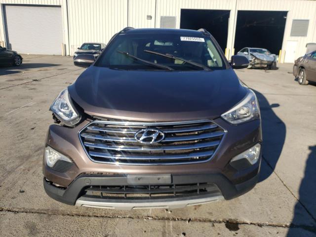 KM8SR4HF5EU085833 - 2014 HYUNDAI SANTA FE GLS BROWN photo 5