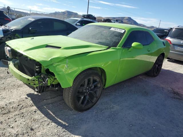 2C3CDZAG3PH554113 - 2023 DODGE CHALLENGER SXT GREEN photo 1