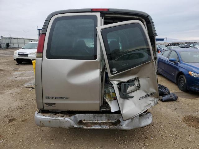 1GCEG15W421213714 - 2002 CHEVROLET EXPRESS G1 TAN photo 6