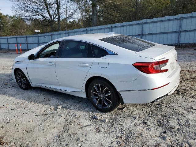 1HGCV1F5XNA022971 - 2022 HONDA ACCORD EXL WHITE photo 2