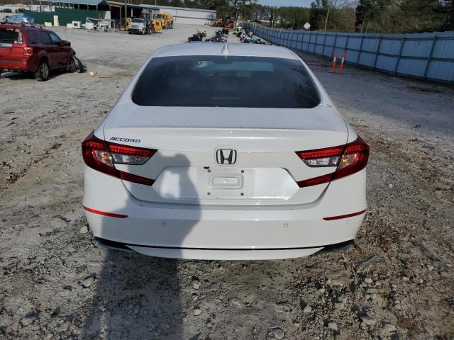 1HGCV1F5XNA022971 - 2022 HONDA ACCORD EXL WHITE photo 6