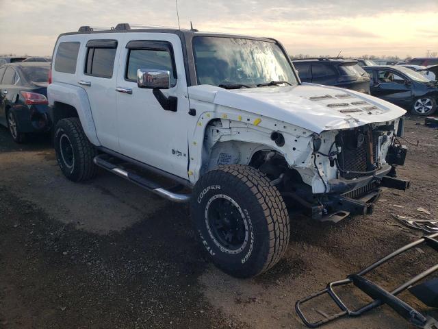 5GTDN136268136495 - 2006 HUMMER H3 WHITE photo 4