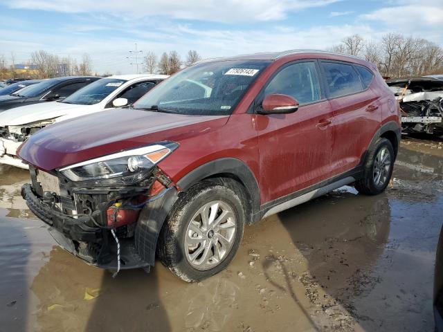 KM8J33A49JU800171 - 2018 HYUNDAI TUCSON SEL MAROON photo 1