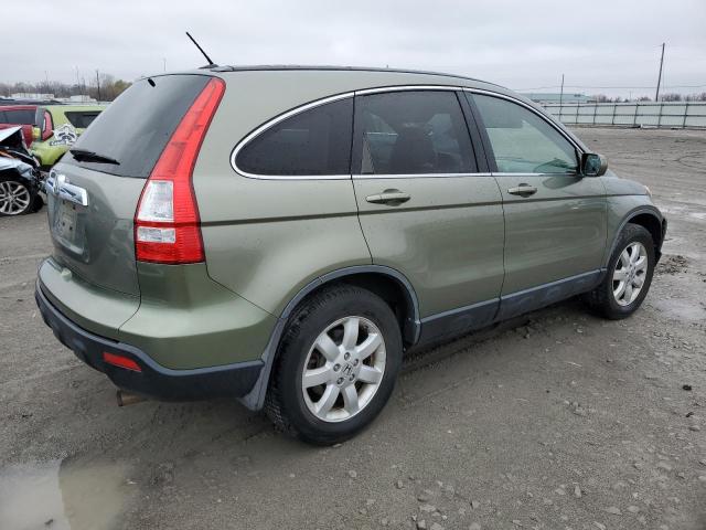 JHLRE487X7C105917 - 2007 HONDA CR-V EXL GREEN photo 3