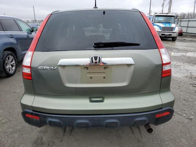 JHLRE487X7C105917 - 2007 HONDA CR-V EXL GREEN photo 6