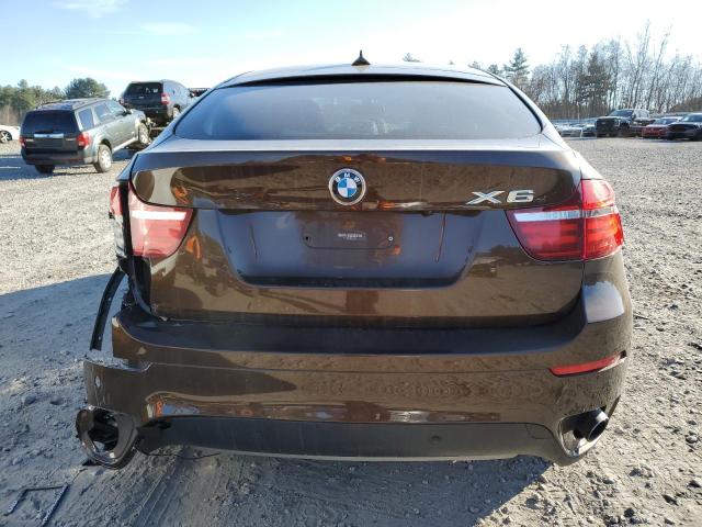 5UXFG2C59E0C44098 - 2014 BMW X6 XDRIVE35I BROWN photo 6