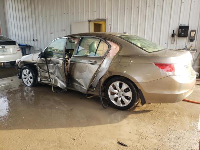 JHMCP26898C064368 - 2008 HONDA ACCORD EXL TAN photo 2