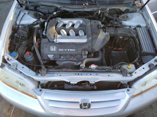 1HGCG16512A008494 - 2002 HONDA ACCORD EX SILVER photo 11