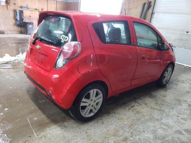 KL8CB6S96EC571772 - 2014 CHEVROLET SPARK LS RED photo 3