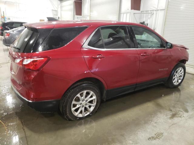 3GNAXSEV1JS506017 - 2018 CHEVROLET EQUINOX LT RED photo 3