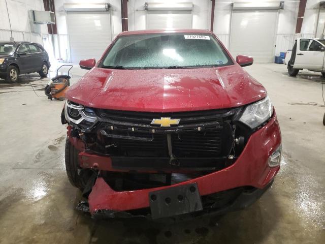 3GNAXSEV1JS506017 - 2018 CHEVROLET EQUINOX LT RED photo 5