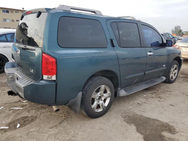 5N1AA08A76N705643 - 2006 NISSAN ARMADA SE GREEN photo 3