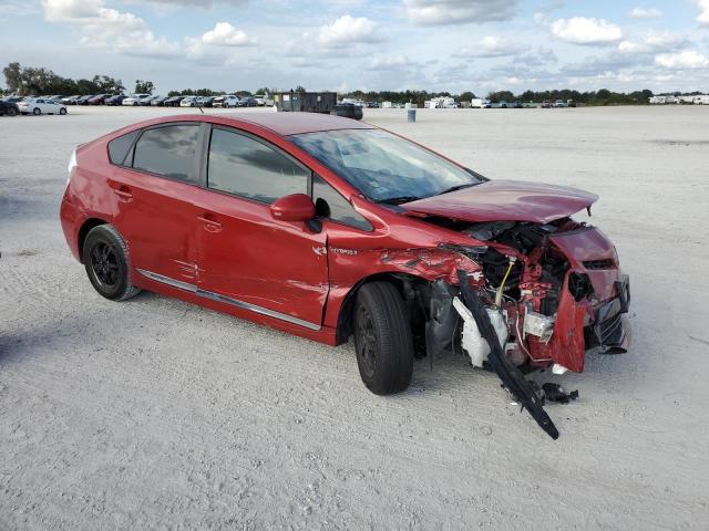 JTDKN3DU4E1748082 - 2014 TOYOTA PRIUS RED photo 4