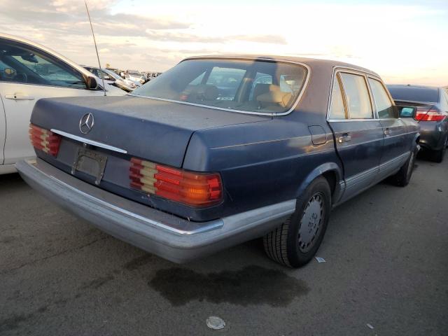 WDBCA35D4GA266101 - 1986 MERCEDES-BENZ 420 SEL BLUE photo 3