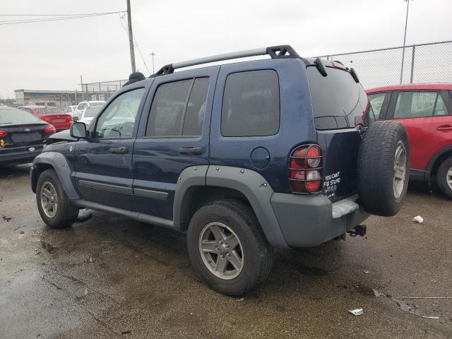 1J4GL38KX5W721504 - 2005 JEEP LIBERTY RENEGADE BLUE photo 2