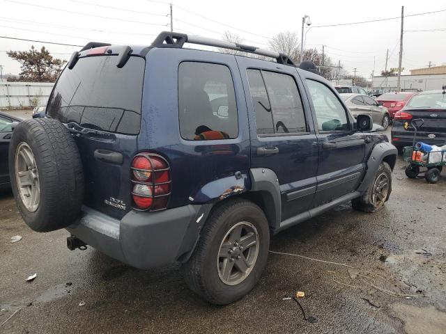 1J4GL38KX5W721504 - 2005 JEEP LIBERTY RENEGADE 蓝色 照片 3