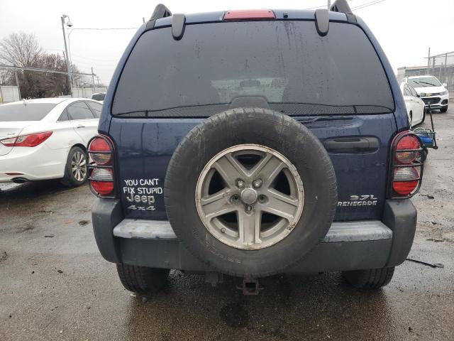 1J4GL38KX5W721504 - 2005 JEEP LIBERTY RENEGADE 蓝色 照片 6
